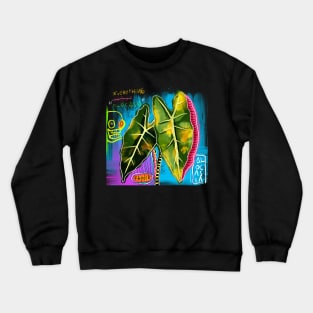 Alocasia Frydek Variegated Crewneck Sweatshirt